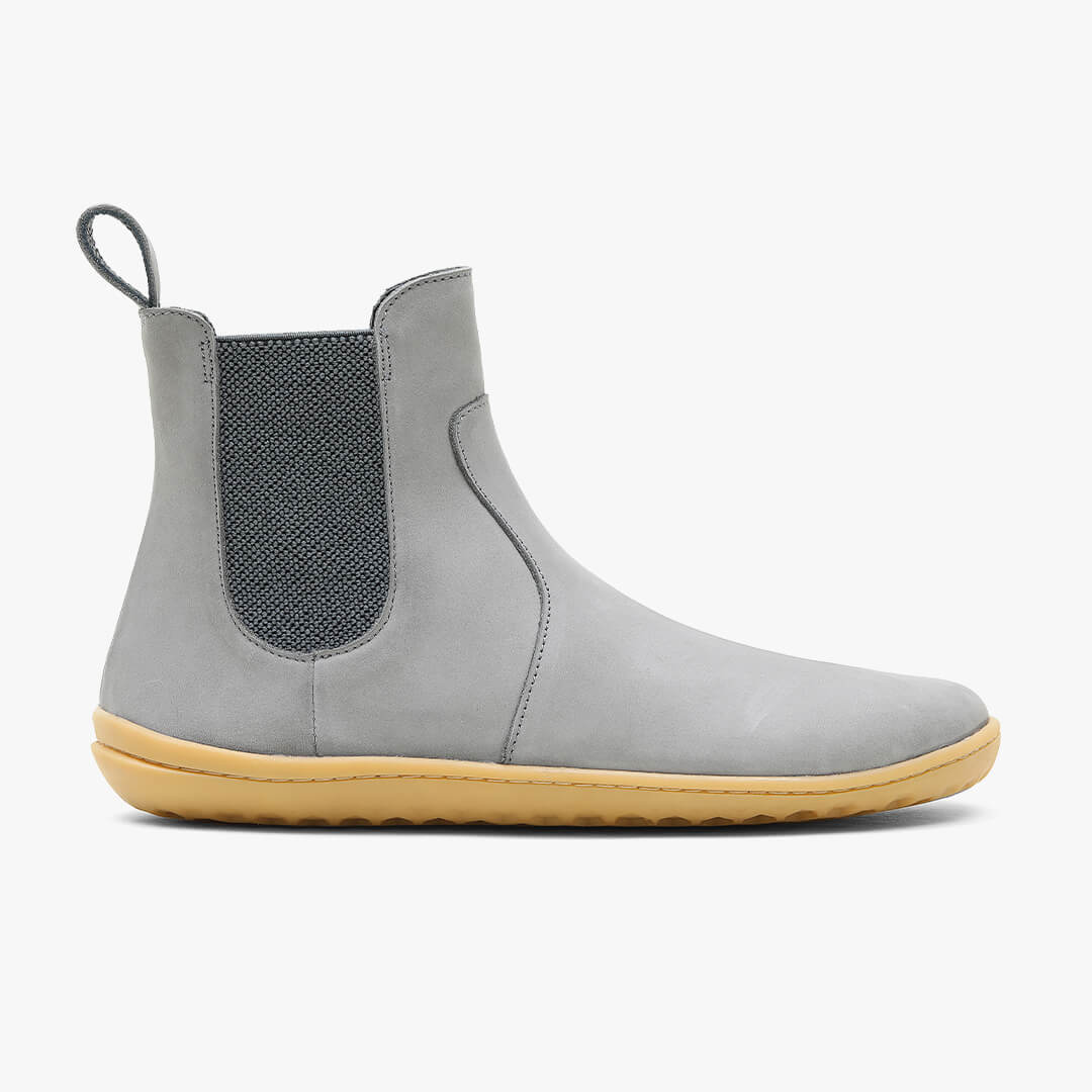 Vivobarefoot Fulham Nubuck Skor Dam Grå MVEGA-5139